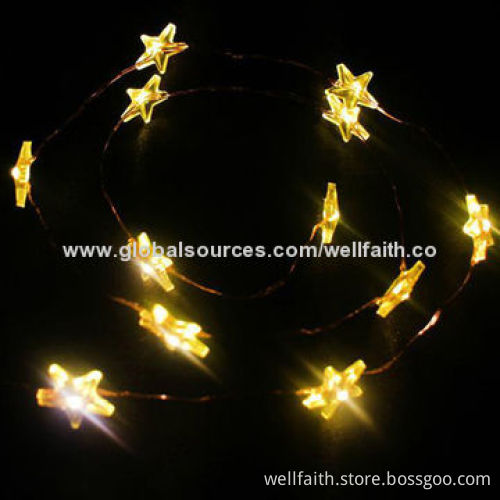Wholesale Waterproof LED String Lights with AA Batteries